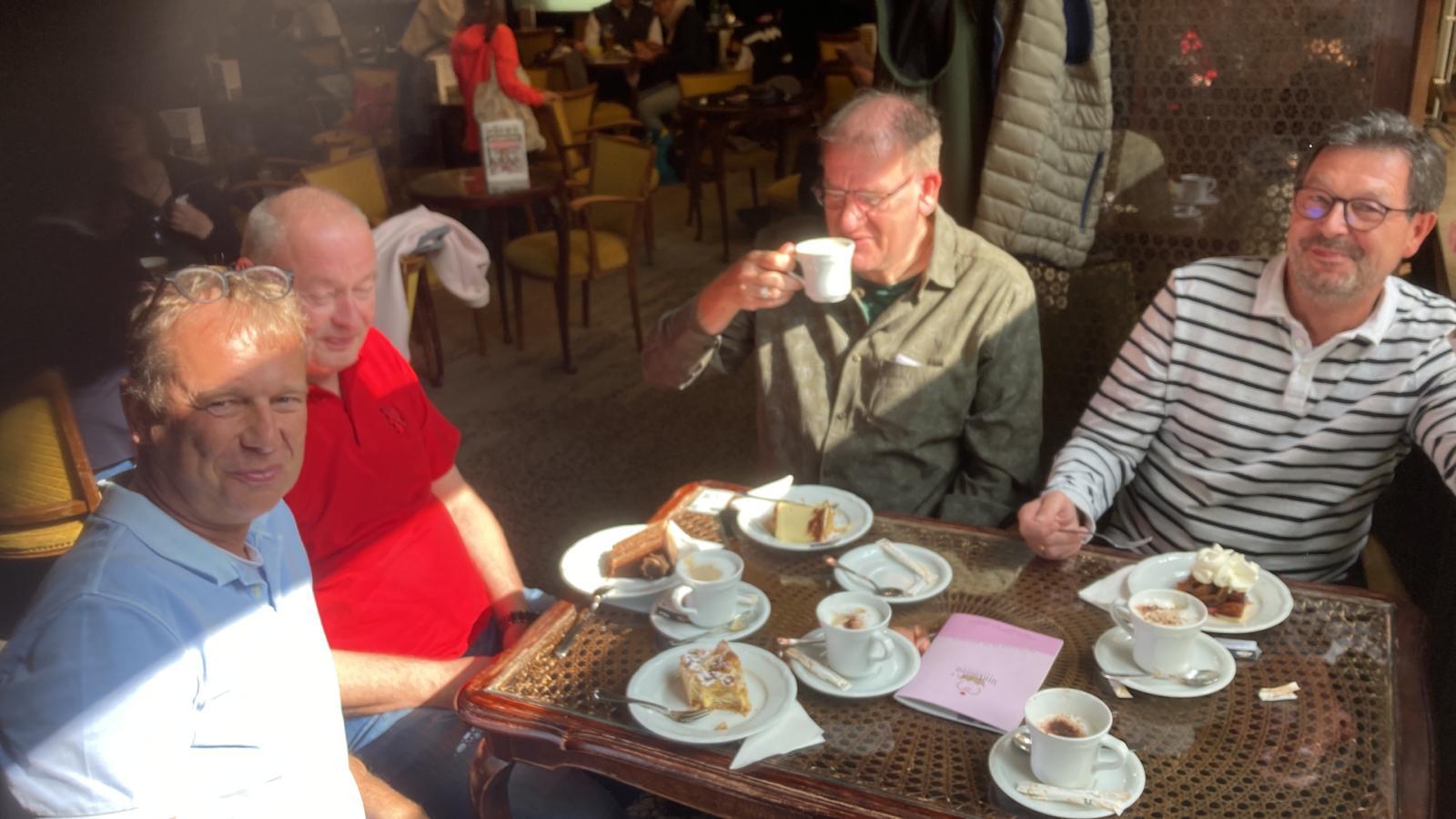 Für manche gab es Kaffee